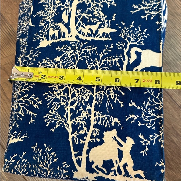 Vintage Margaret Smith Tote Bag Blue and White - Picture 15 of 16